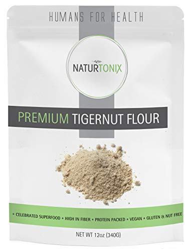 Premium Tiger Nut Flour  12 oz Resealable Fresh Pouch  Gluten Free  Non GMO  Nut Free  Paleo and Keto Diet Friendly  Certified Kosher