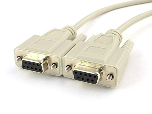 Networx Computer Cables - Serial Null Modem  15 Feet  Null Modem - DB9 F F