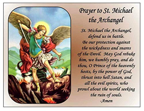 Prayer to St. Michael the Archangel MAGNET