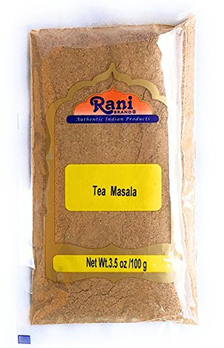 Rani Natural Tea  Chai  Masala 3.5oz  100g  ~ All Natural   Vegan   Gluten Free Ingredients   Salt  and  Sugar Free   NON-GMO