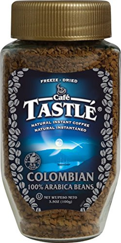 Cafe Tastle Colombian 100 percent Arabica Instant Coffee  3.5 Ounce