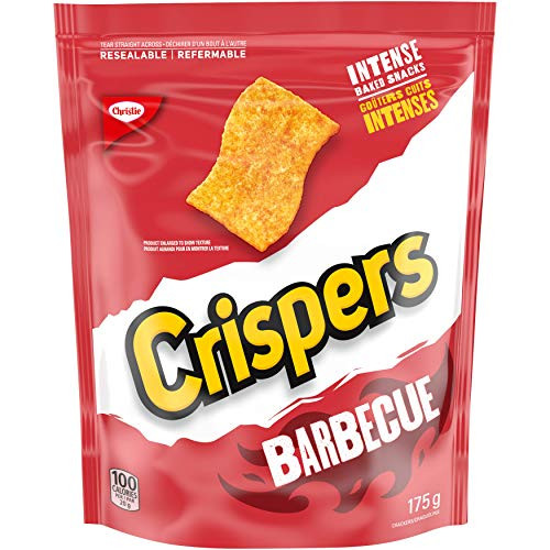 Crispers Christie Barbecue 175g 6.17 Ounces Imported from Canada Crispers Christie Barbecue 175g 6.17 Ounces Imported from Canada