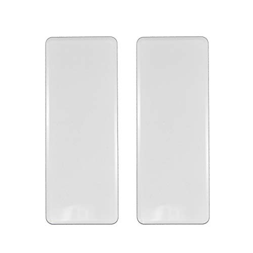 Weatherables   AWCP-CVR-1.75X3.5-2PK   Fence Hole Cover 2 Pack   for A True Hole Size 1.75 Inch X 3.5 Inch Post   White   Vinyl