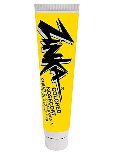 Zinka Colored Nosecoat Waterproof Sunblock - .6oz Tube  Yellow