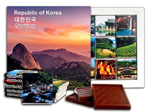 DA CHOCOLATE Candy Souvenir KOREA Chocolate Gift Set 5x5in 1 box  Sunset