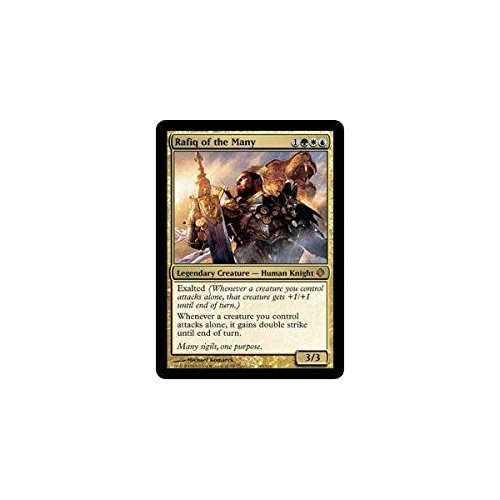 Magic The Gathering - Rafiq of The Many - Shards of Alara Magic The Gathering - Rafiq of The Many - Shards of Alara