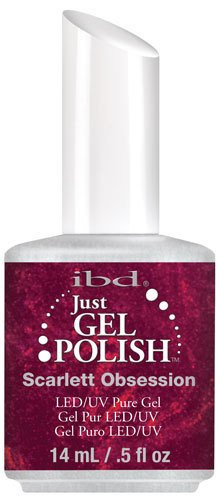 IBD Just Gel Nail Polish  Scarlett Obsession  0.5 Fluid Ounce