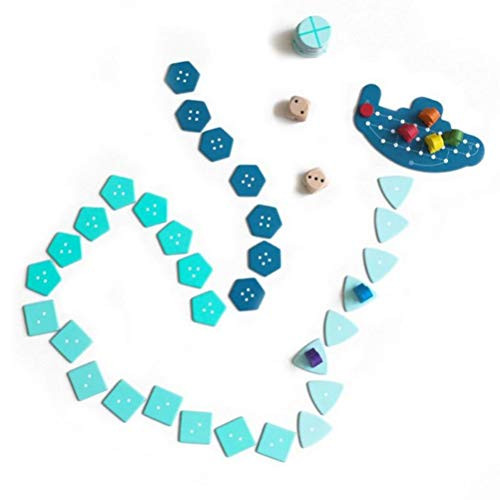 Justpe Deep Sea Adventure Game  English Version Deep Sea Adventure Board Game A Treasure-Hunting Travel Board Game Funny Cards Party Games for 2-6 People