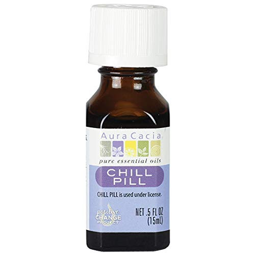 ESSENTIAL OILS AURA CACIA - Chill Pill - Net Wt .5 FL oz. 15 ml ESSENTIAL OILS AURA CACIA - Chill Pill - Net Wt .5 FL oz. 15 ml