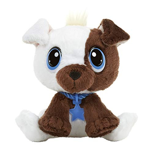 Rescue Tales Babies - Boxer Mix   Soft Cuddly Plush Pet Toy with Collar  Tag  Doghouse  Stickers  Activities   Ages 3 plus