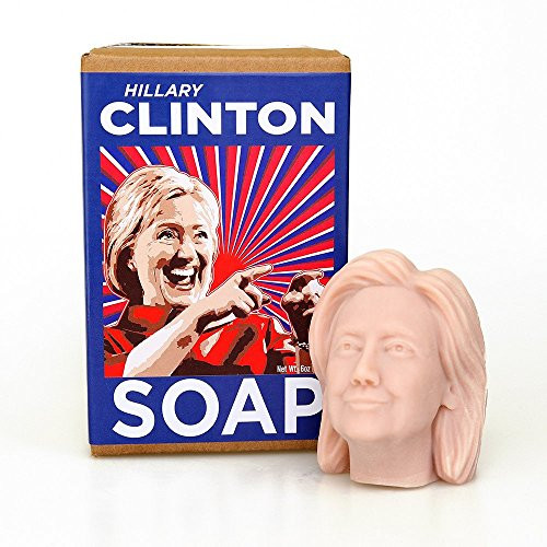 Hillary Clinton Soap Head - Politics Gag Gift