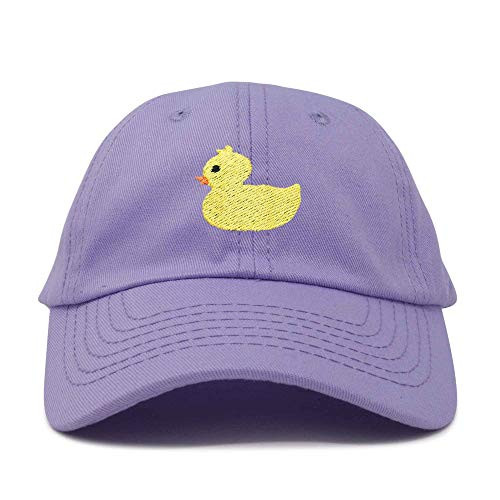 DALIX Cute Ducky Hat Infant Baseball Cap for Baby Girls and Boys in Lavender