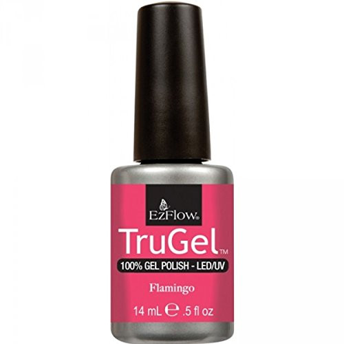 EZ Flow 1st Launch Flamingo Gel Polish  0.5 Fluid Ounce