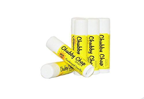 Chubby Chapstick - Large Jumbo Chapstick Natural Chapstick - .5 Ounce Lip Balm  Sun-Kissed Vanilla