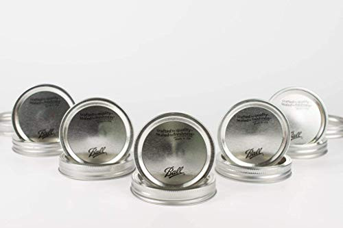 Ball Mason Jar Regular Mouth Lids and Bands - 20 Lids and 20 Bands  Not Packed in Factory Packing  Brand New