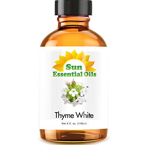 Thyme Essential Oil  Huge 4oz Bottle  Bulk Thyme Oil - 4 Ounce