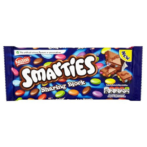 Original Nestle Smarties Giant Sharing Block Imported From The UK England