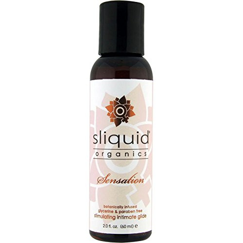 Sliquid Lubricants Organics Sensation Stimulating Intimate Gel  White  2 Fluid Ounce