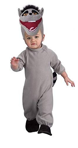 The Penguins Of Madagascar Romper And Headpiece King Julien  Julien Print  Newborn