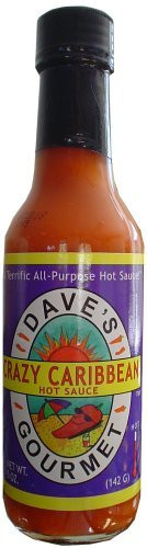 Dave s Crazy Caribbean Hot Sauce with Rican Red Habanero Peppers