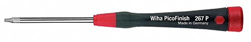 Wiha 26739 Screwdriver With Precision Soft PicoFinish Handle  Torx  T6 x 40mm