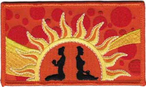 C and D Visionary Application Meditation Sun Patch
