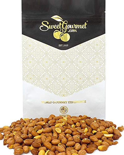 SweetGourmet Spanish Peanuts 1 Roasted and Salted 1.5Lb SweetGourmet Spanish Peanuts 1 Roasted and Salted 1.5Lb