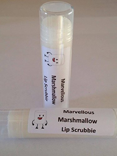 Marvelous Marshmallow All Natural Exfoliating Lip Sugar Scrub 0.25 oz