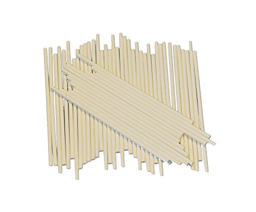 9 Inch Lollipop, Sucker Sticks, White 100 Ct