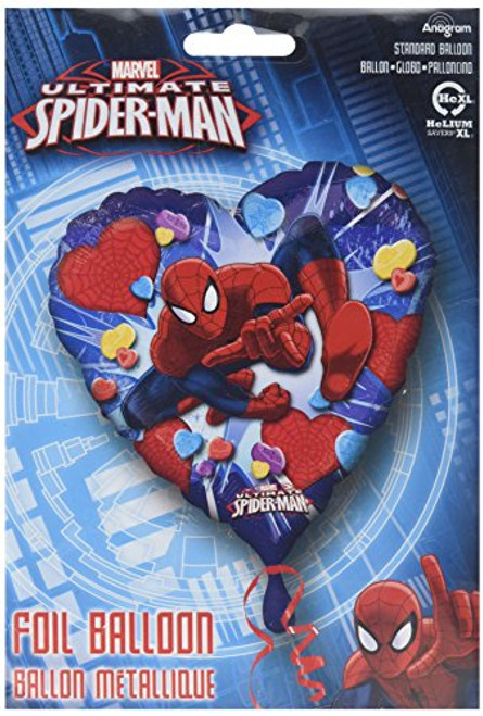 Anagram International HX Ultimate Spider-Man Love Packaged Party Balloons Multicolor Anagram International HX Ultimate Spider-Man Love Packaged Party Balloons Multicolor