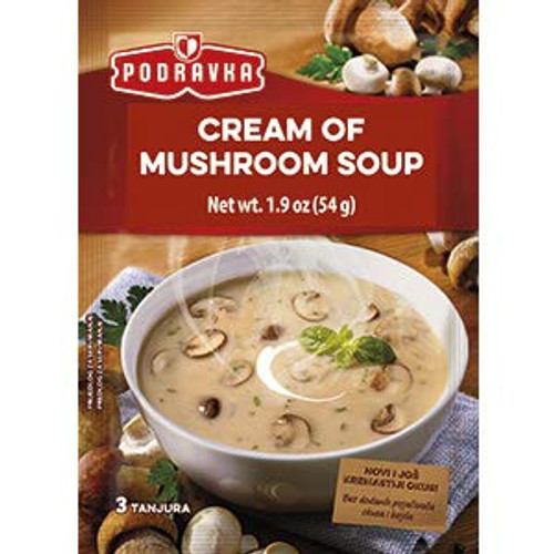 Podravka Cream of Mushroom Soup 1.9 oz