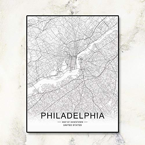 Philadelphia City Road Map  Downtown Map  Street Wall Art City Road Art  Philadelphia City Map  Office Wall Hanging  Workplace Wall Decor  8x10 inch No Frame Philadelphia City Road Map  Downtown Map  Street Wall Art City Road Art  Philadelphia City Map  Office Wall Hanging  Workplace Wall Decor  8x10 inch No Frame