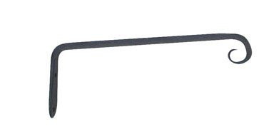 Panacea 89410 Forged Straight Hook  Black  10-Inch