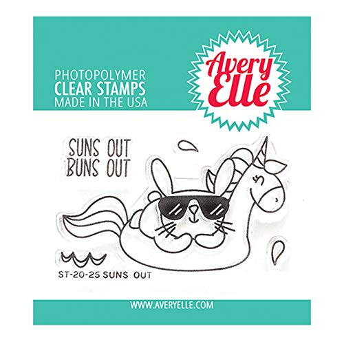 Avery Elle Clear Stamps Suns Out