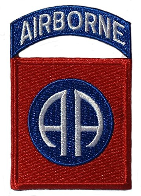New 82nd Airborne Division Patch with Airborne Tab New 82nd Airborne Division Patch with Airborne Tab