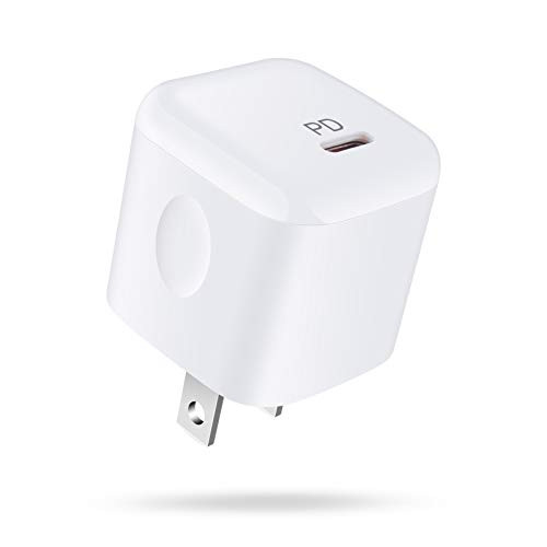 USB C Charger for iPhone 12  20W PD 3.0 USB C Fast Charging Block Brick Box Type C Wall Charger Adapter Plug for iPhone 12 Mini 12 Pro Max 11 Pro SE XR iPad AirPods Pro Samsung S21 S20 Pixel 5XL 4a 3