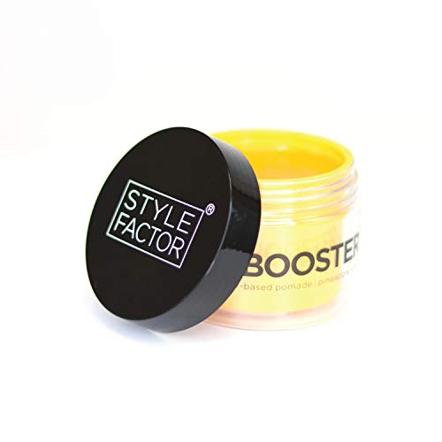 Style Factor Edge Booster Strong Hold Water-Based Pomade - Super Shine and Moisture 3.38oz PINEAPPLE Style Factor Edge Booster Strong Hold Water-Based Pomade - Super Shine and Moisture 3.38oz PINEAPPLE