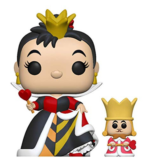 Funko Pop!  and  Buddy Disney  Alice in Wonderland 70th - Queen with King