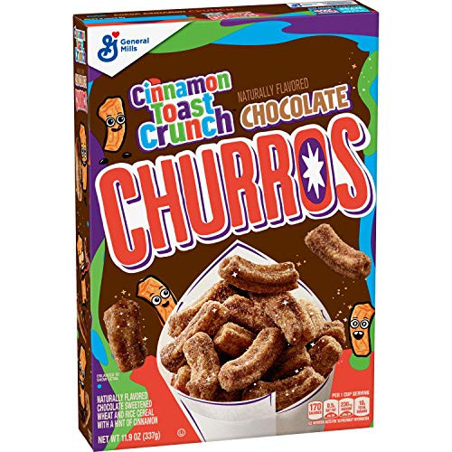 Cinnamon Toast Crunch Cereal with Whole Grain  Chocolate Churros  11.9 oz