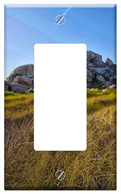 Switch Plate Single Rocker GFCI - Nature Rocks Stone Landscape Nobody Summer Travel Switch Plate Single Rocker GFCI - Nature Rocks Stone Landscape Nobody Summer Travel
