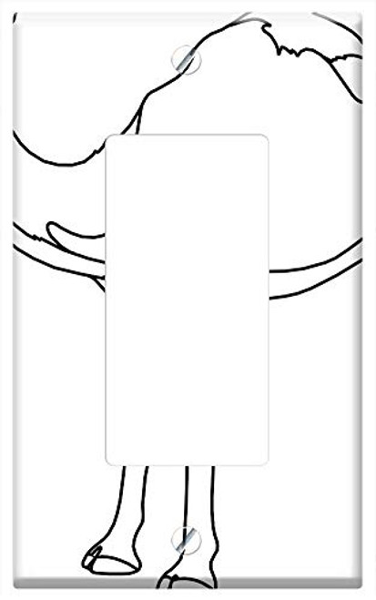 Switch Plate Single Rocker GFCI - Camel Animal Desert Mammal Travel Safari Tourism Switch Plate Single Rocker GFCI - Camel Animal Desert Mammal Travel Safari Tourism