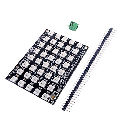 40 RGB LED Pixel Matrix 5050 5X8 40 Bits with Terminal Block forArduino ESP8266 Raspberry PI