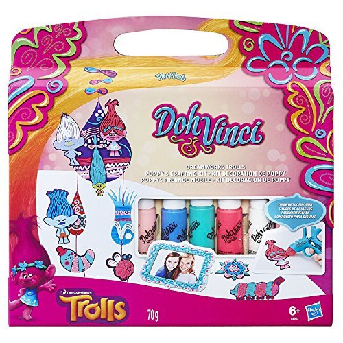 Play-doh B8983eu40 Dohvinci Dreamworks Trolls Poppy's Crafting Kit Play-doh B8983eu40 Dohvinci Dreamworks Trolls Poppy's Crafting Kit