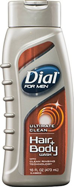Dial for Men Hair plus Body Wash Ultimate Clean 16Oz Dial for Men Hair plus Body Wash Ultimate Clean 16Oz