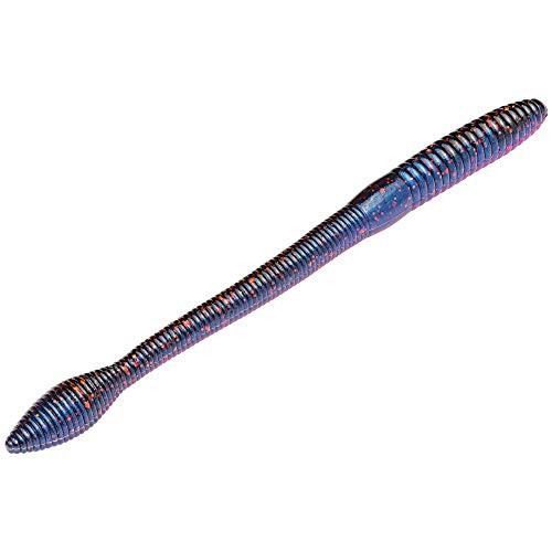 KVD Fat Baby Finesse Worm Tequila Sunrise Orange Flake