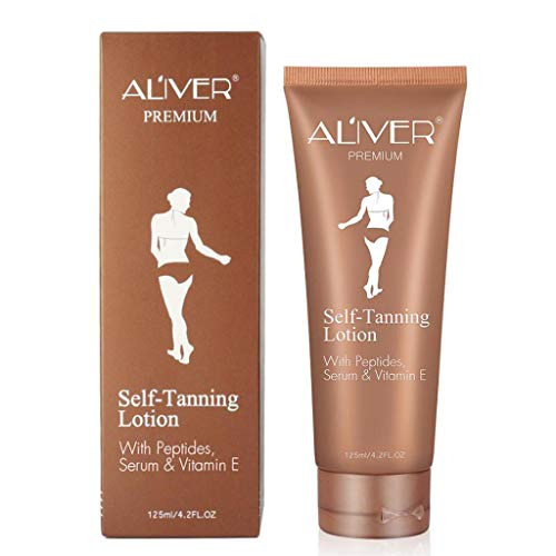 Self Tanner  Body Bronze Natural Sunscreen Sun Tanning Enhance Lotion Cream Tanner Skin Darken Glow Instant by Panzisun