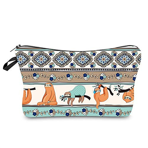 Cosmetic Bag for Women Adorable Roomy Makeup Bags Travel Waterproof Toiletry Bag Accessories Organizer Sloth Pouch Travel Bags Cosmetic Bag for Women Adorable Roomy Makeup Bags Travel Waterproof Toiletry Bag Accessories Organizer Sloth Pouch Travel Bags