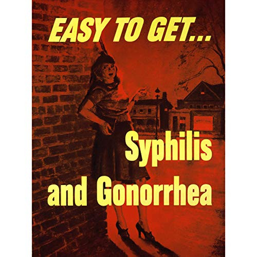 Wee Blue Coo Prints WWII WAR USA Health Syphilis STD Prostitute New FINE Art Print Poster Picture 30x40 CMS CC4177