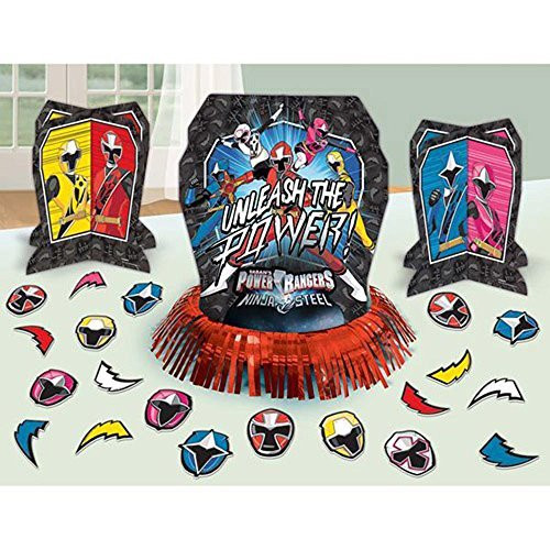Power Rangers 'Ninja Steel' Table Decorating Kit (23pc)