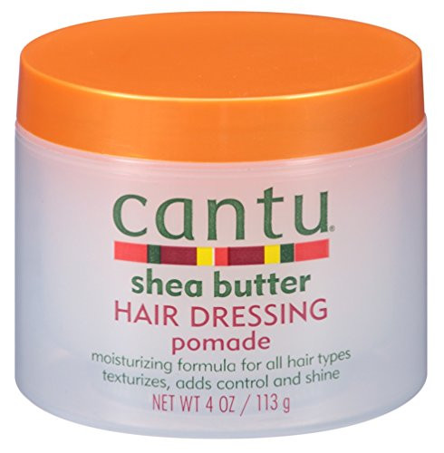 Cantu Shea Butter Hair Dressing Pomade 4 Ounce Jar  118ml   2 Pack
